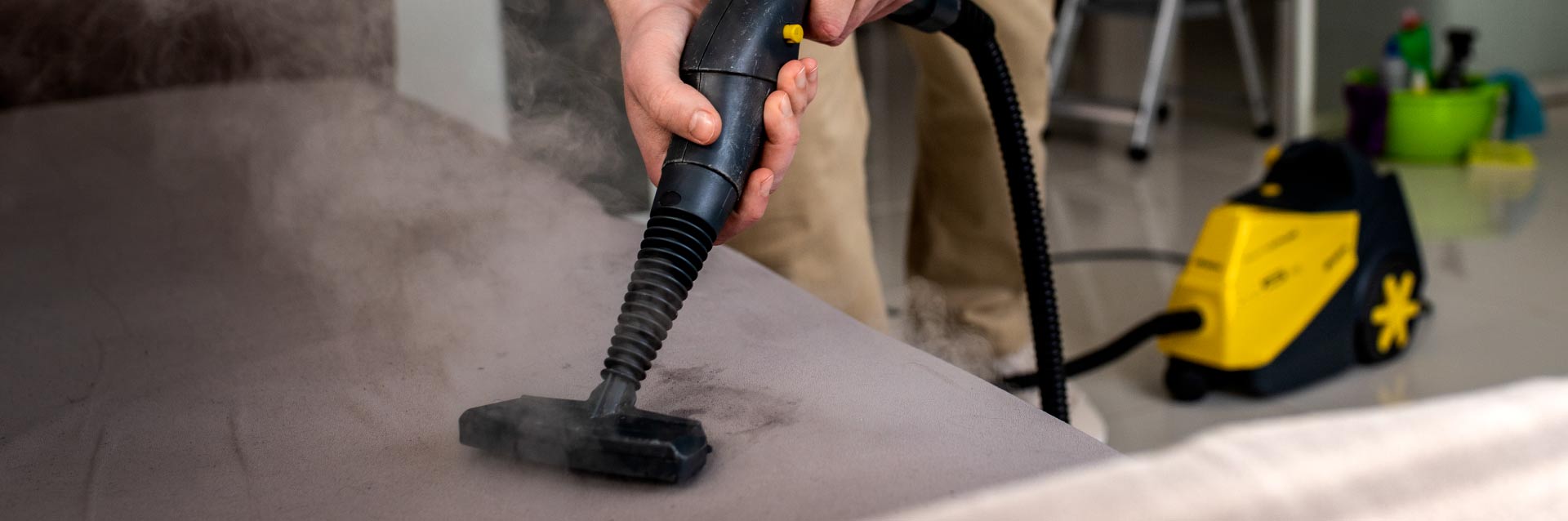 limpeza profunda de estofados de veludo