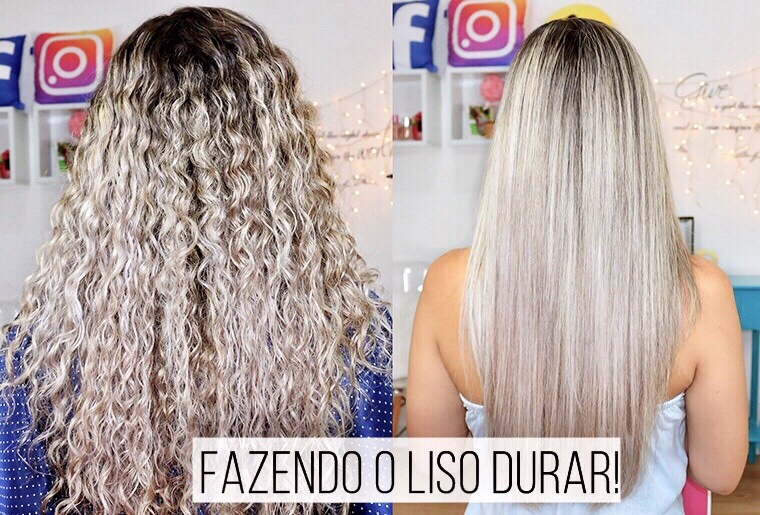 Como manter o cabelo liso por mais tempo após a progressiva