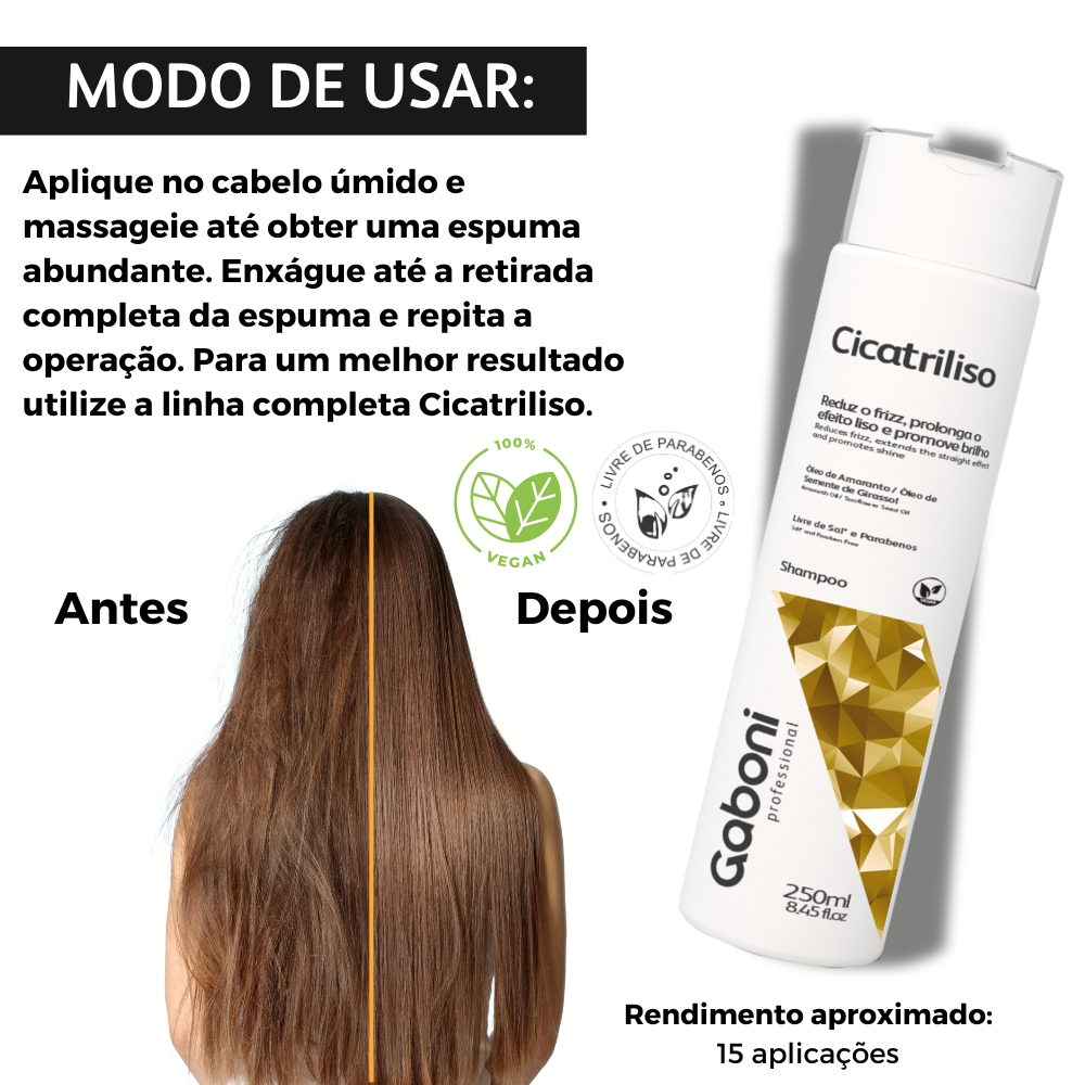 produtos para cabelo com progressiva
