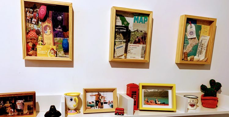 Guia Completo para Montar um Shadow Box de Viagem