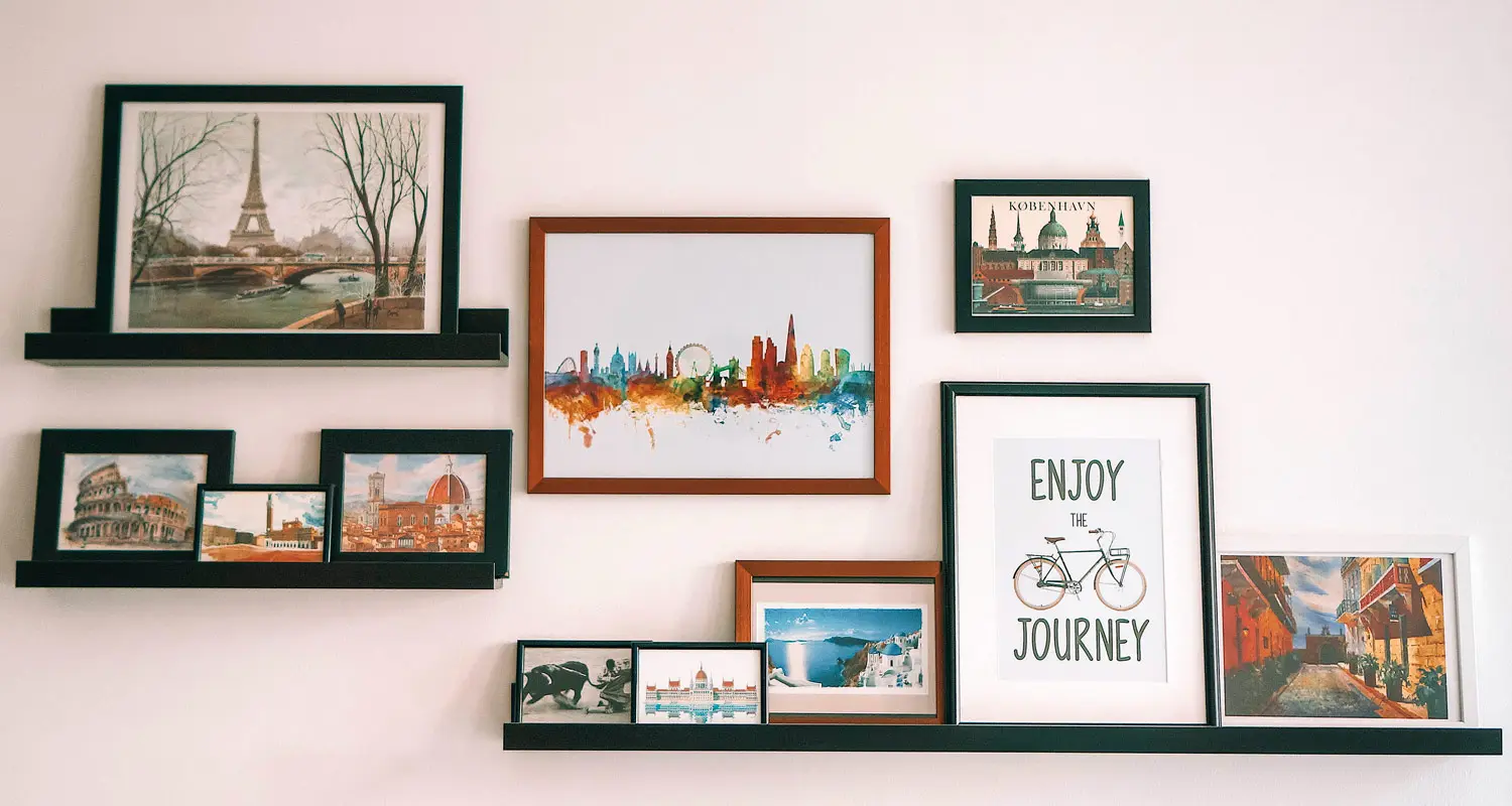 Guia Completo para Montar um Shadow Box de Viagem
