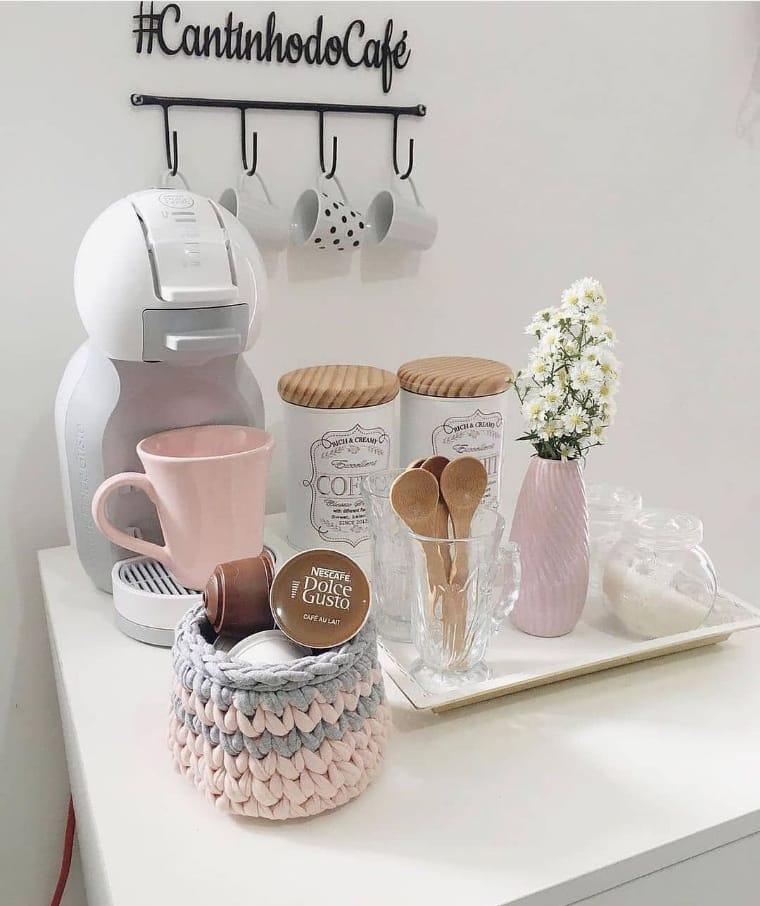 Como montar um cantinho do café rústico e moderno