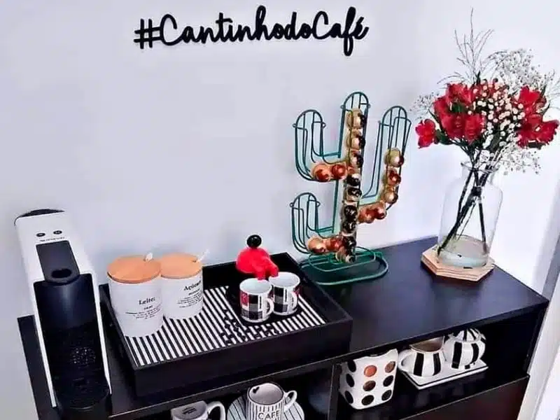 Como montar um cantinho do café rústico e moderno