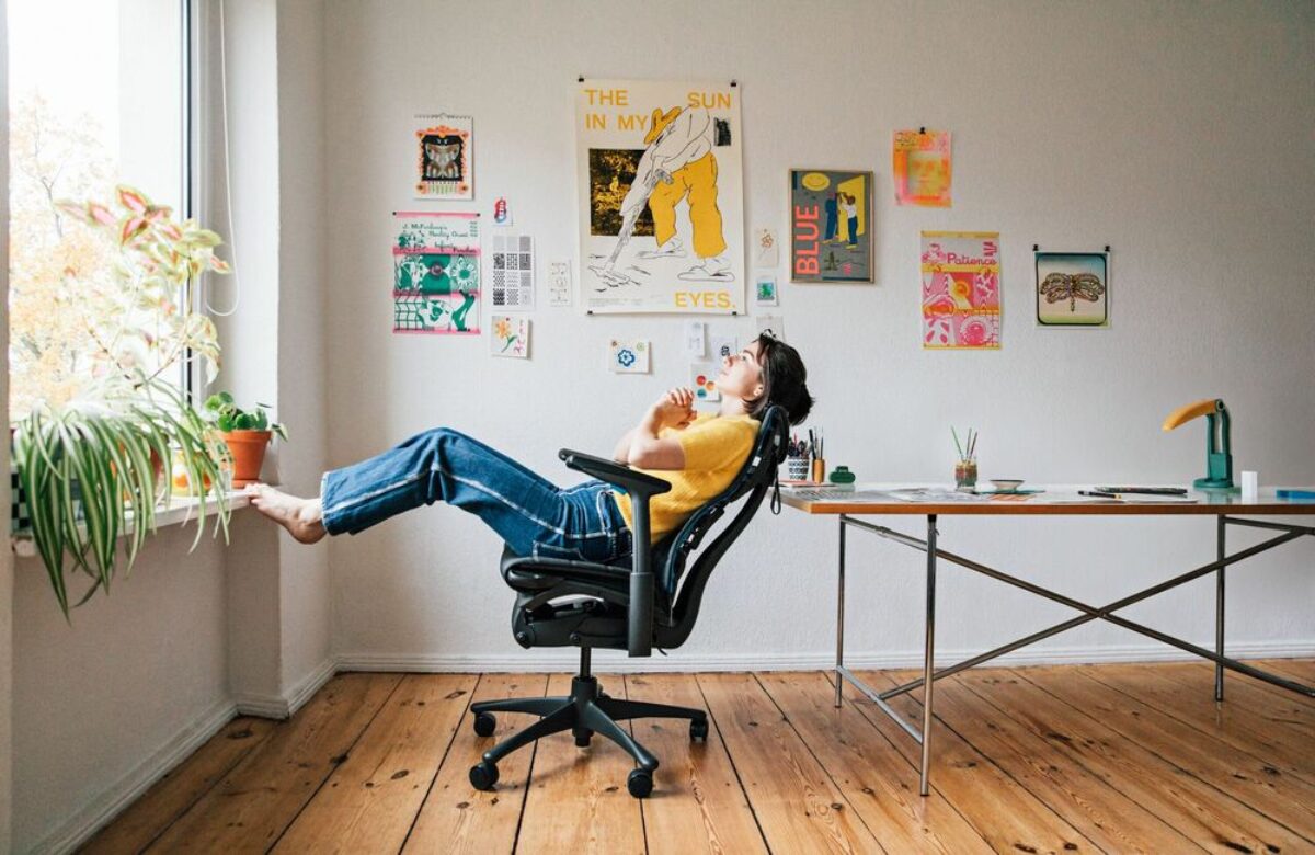 ajustes posturais para trabalhar em casa