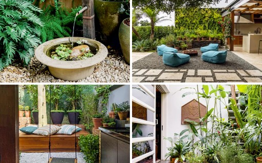 Como montar um jardim de pedras rústico