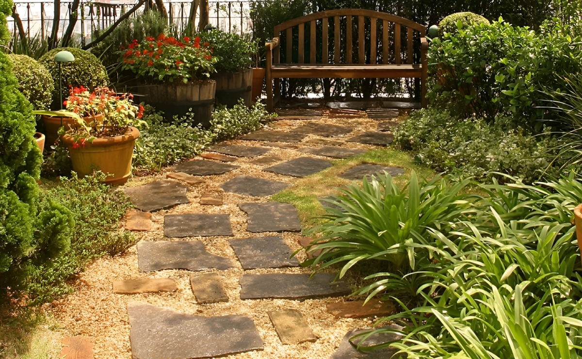 As melhores plantas para jardins de pedras com sol pleno