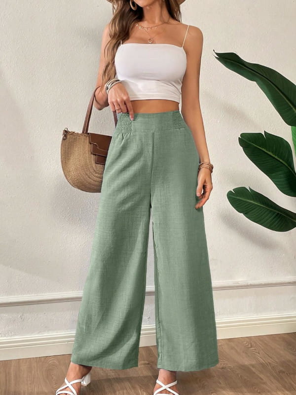 como ajustar barra de calça pantalona
