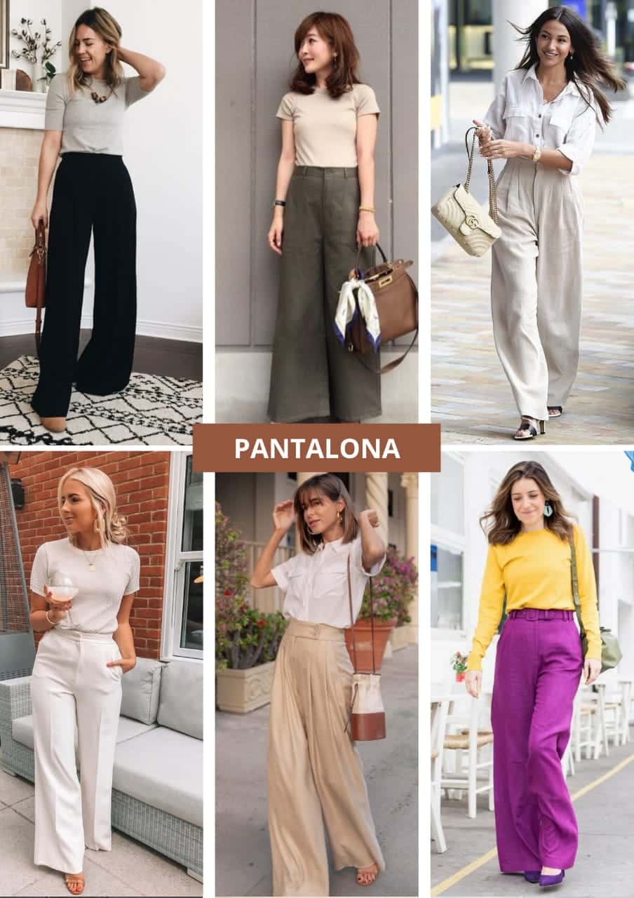 calça pantalona para baixinhas