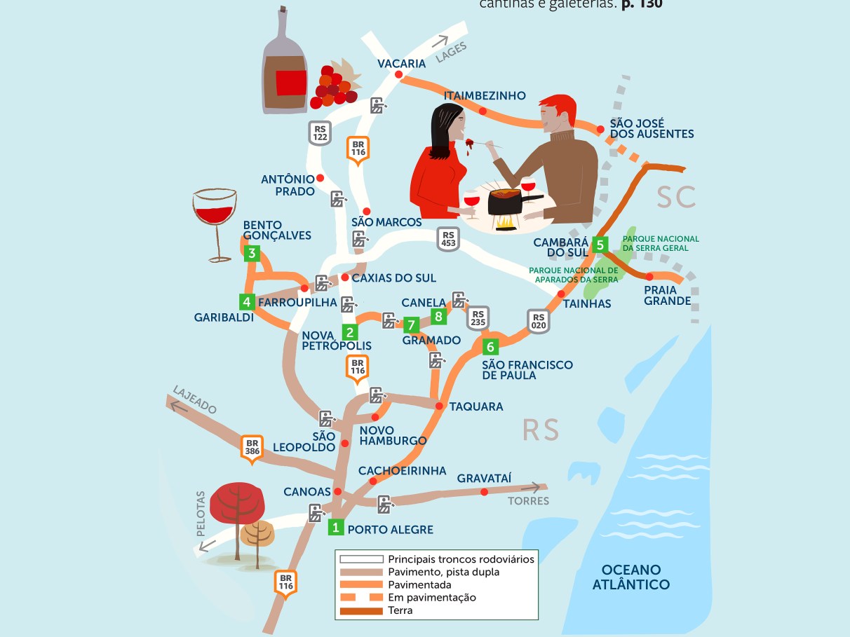 Como montar um roteiro de viagem para a Serra Gaúcha em família