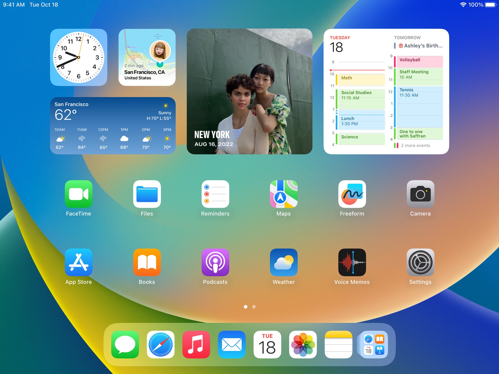 Como organizar a tela inicial do iPad das crianças para educação
