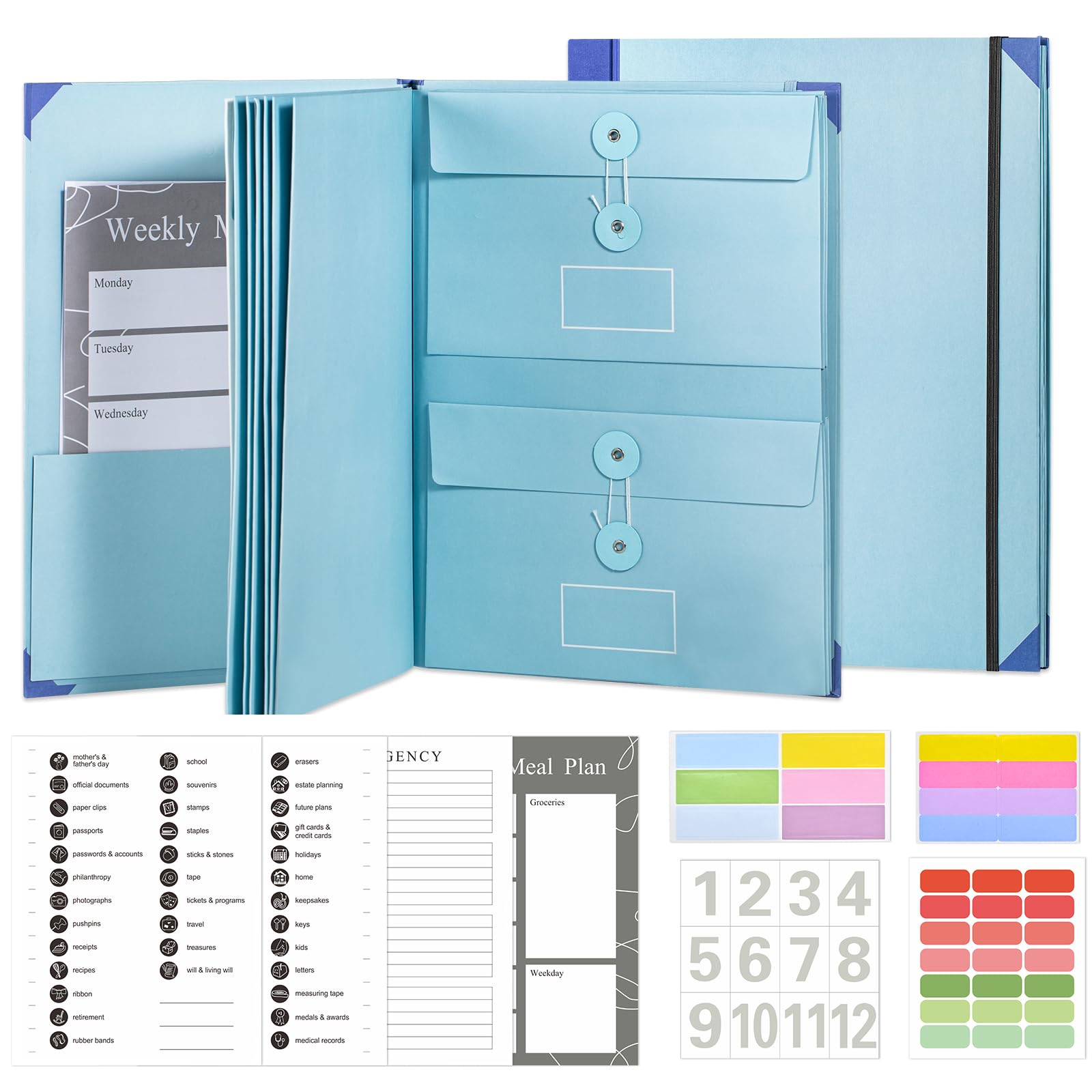 Como organizar certidões de nascimento e passaportes da família