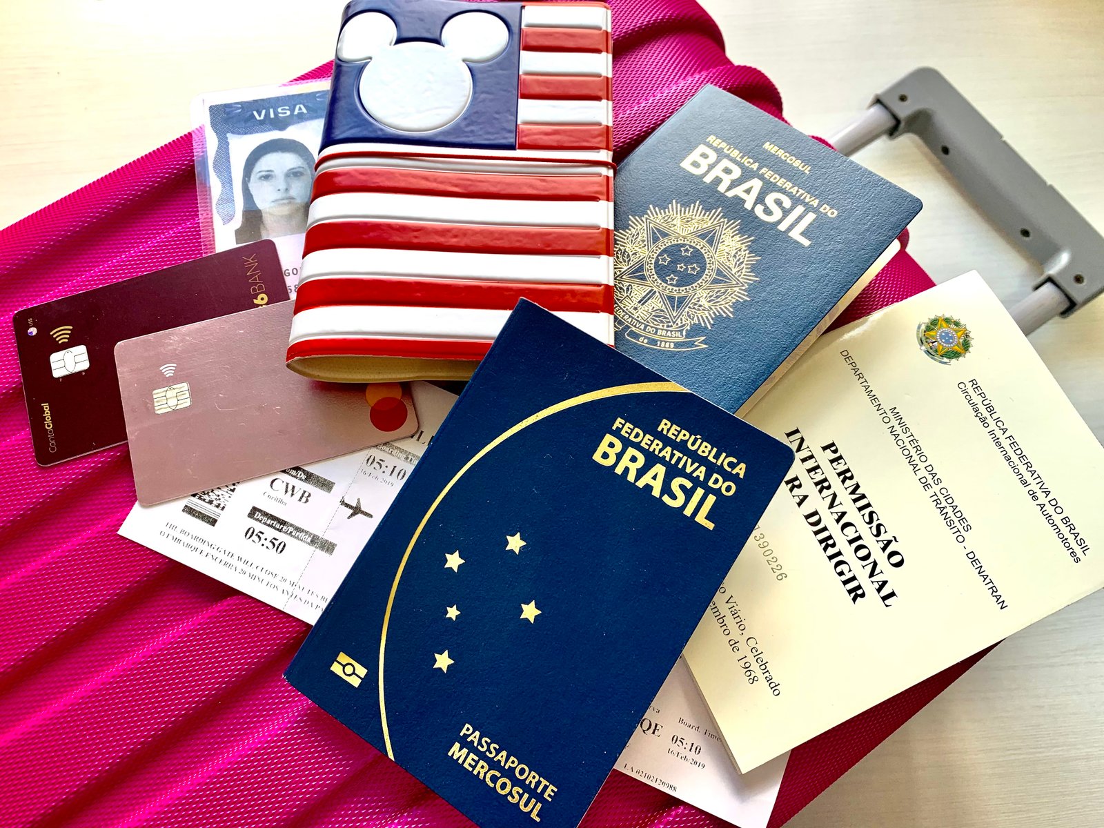 como organizar documentos digitais para viagem internacional