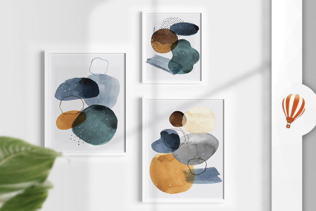 Como organizar fotos de família na parede da escada