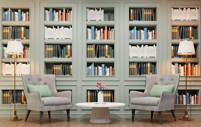 melhores ideias para organizar livros por tamanho