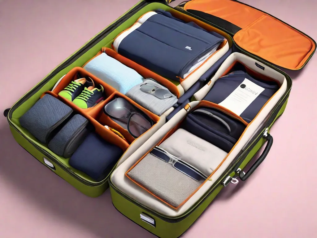 soluções de armazenamento para malas grandes