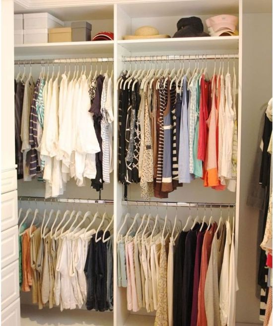 Como organizar o closet de malas por tamanho em casa