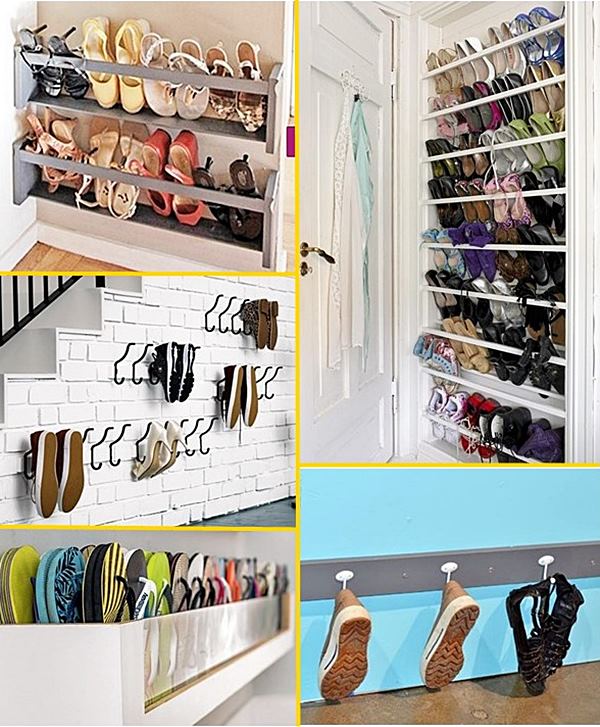 Como organizar sapatos de adolescente no guarda-roupa