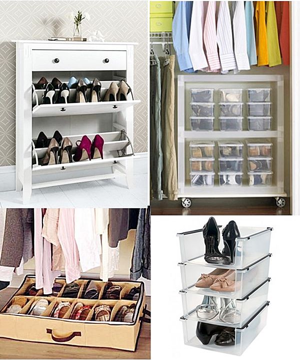 Como organizar sapatos de adolescente no guarda-roupa