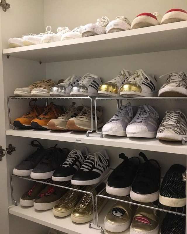 5 dicas para organizar sapatos no guarda-roupa pequeno