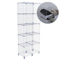 Como organizar sapatos em prateleiras aramadas