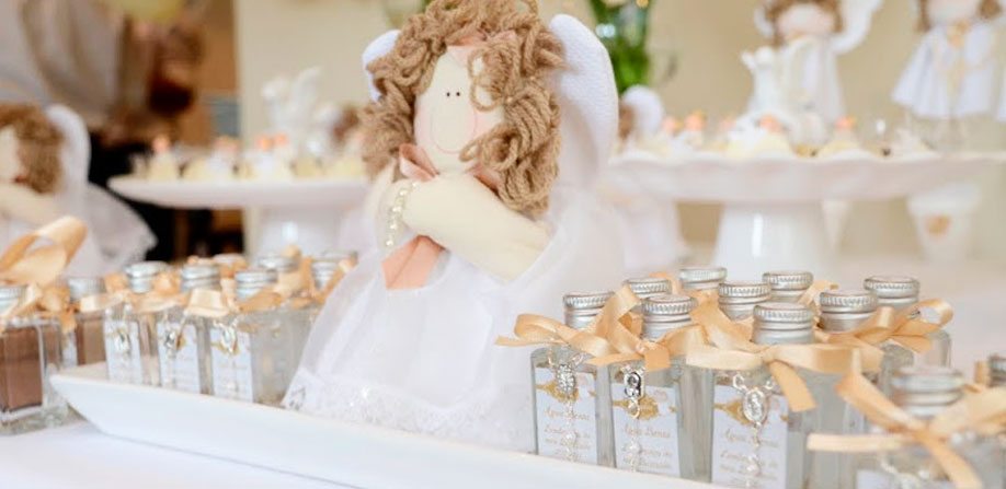 como organizar um batizado simples ao ar livre