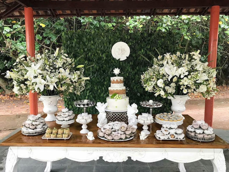 Como organizar um batizado simples em área externa