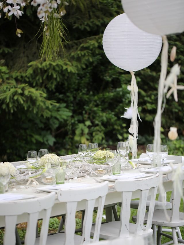 Como organizar um batizado simples em área externa