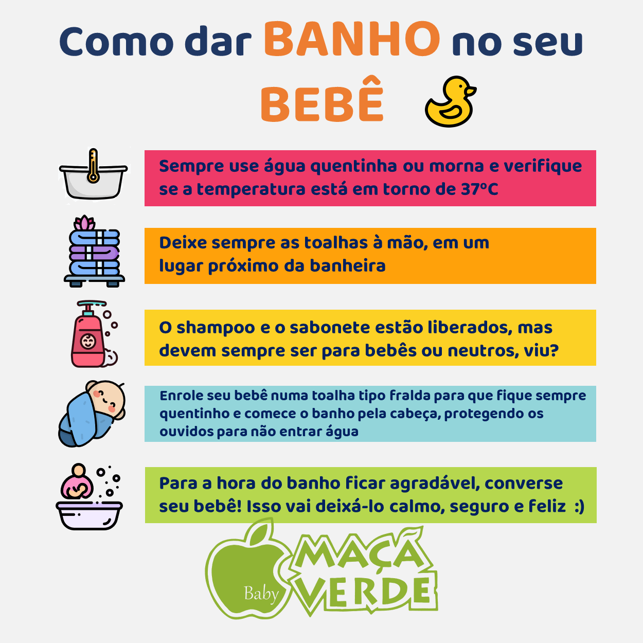 Guia Completo: Como Escolher os Melhores Acessórios para o Banho do Bebê