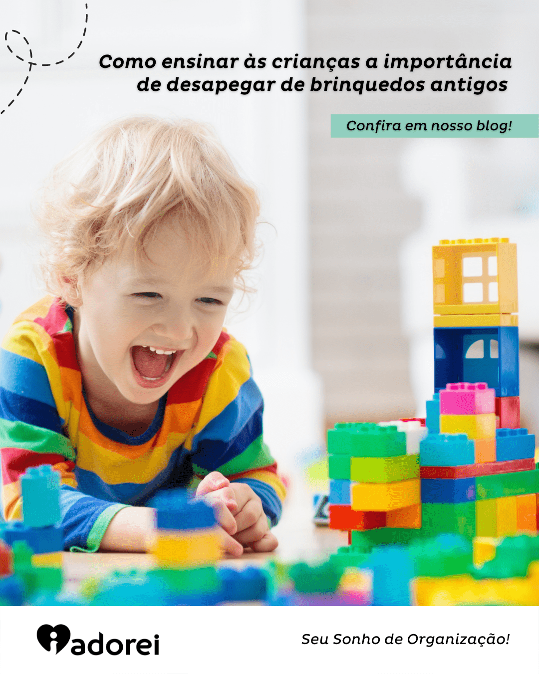 Como praticar o desapego de brinquedos velhos com os filhos