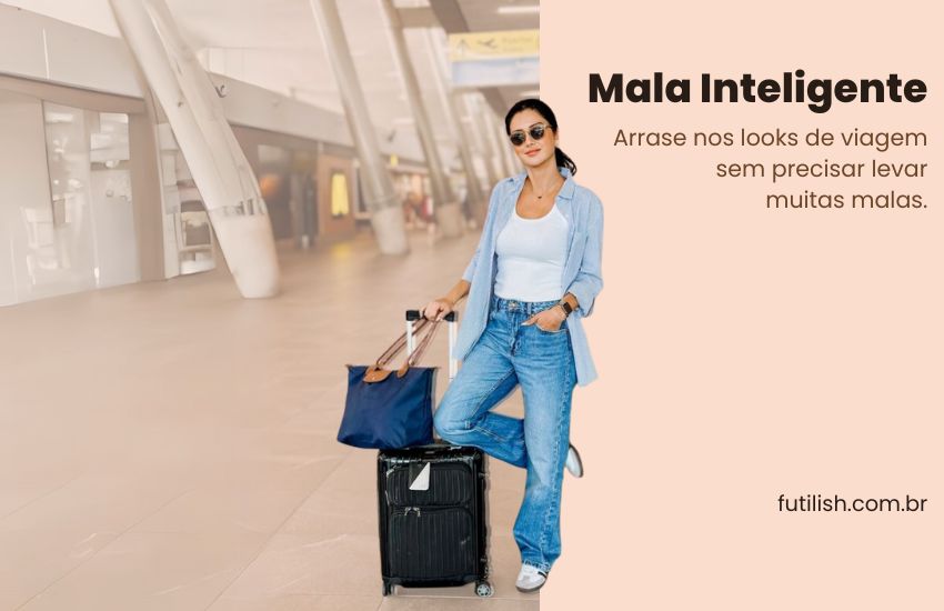 como otimizar espaço na mala de mão