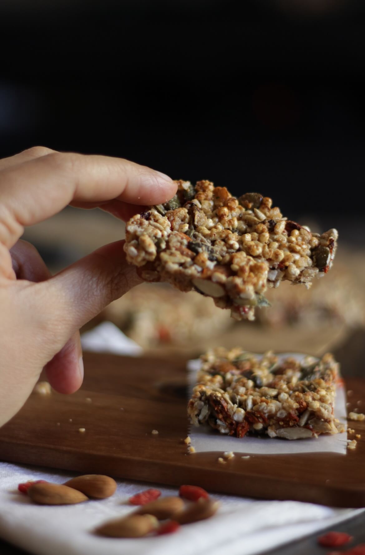 receita de barrinha de nuts caseira para viagem