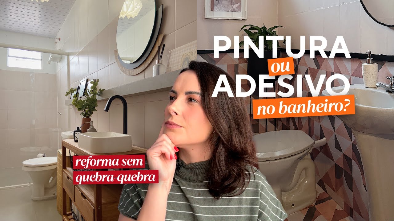Como reformar banheiro antigo sem quebrar nada