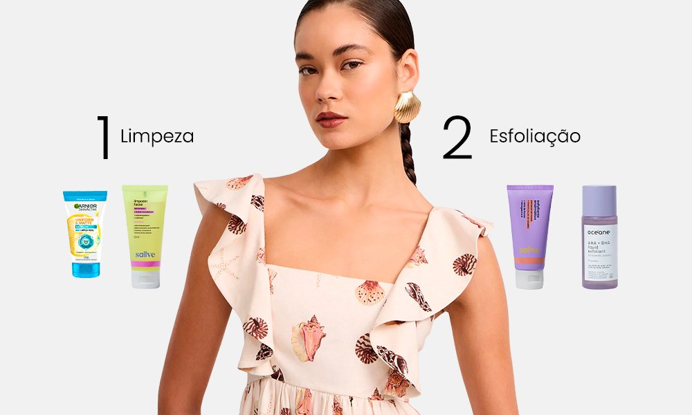 rotina de skincare para pele com cravos