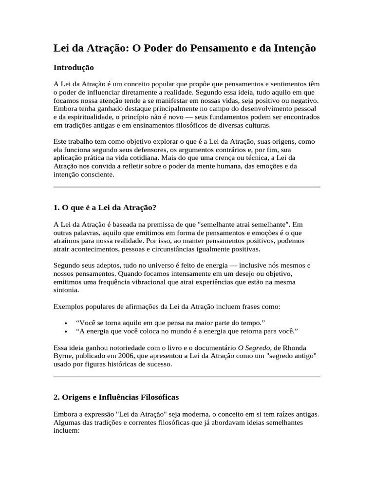 erros comuns ao aplicar a lei da atração