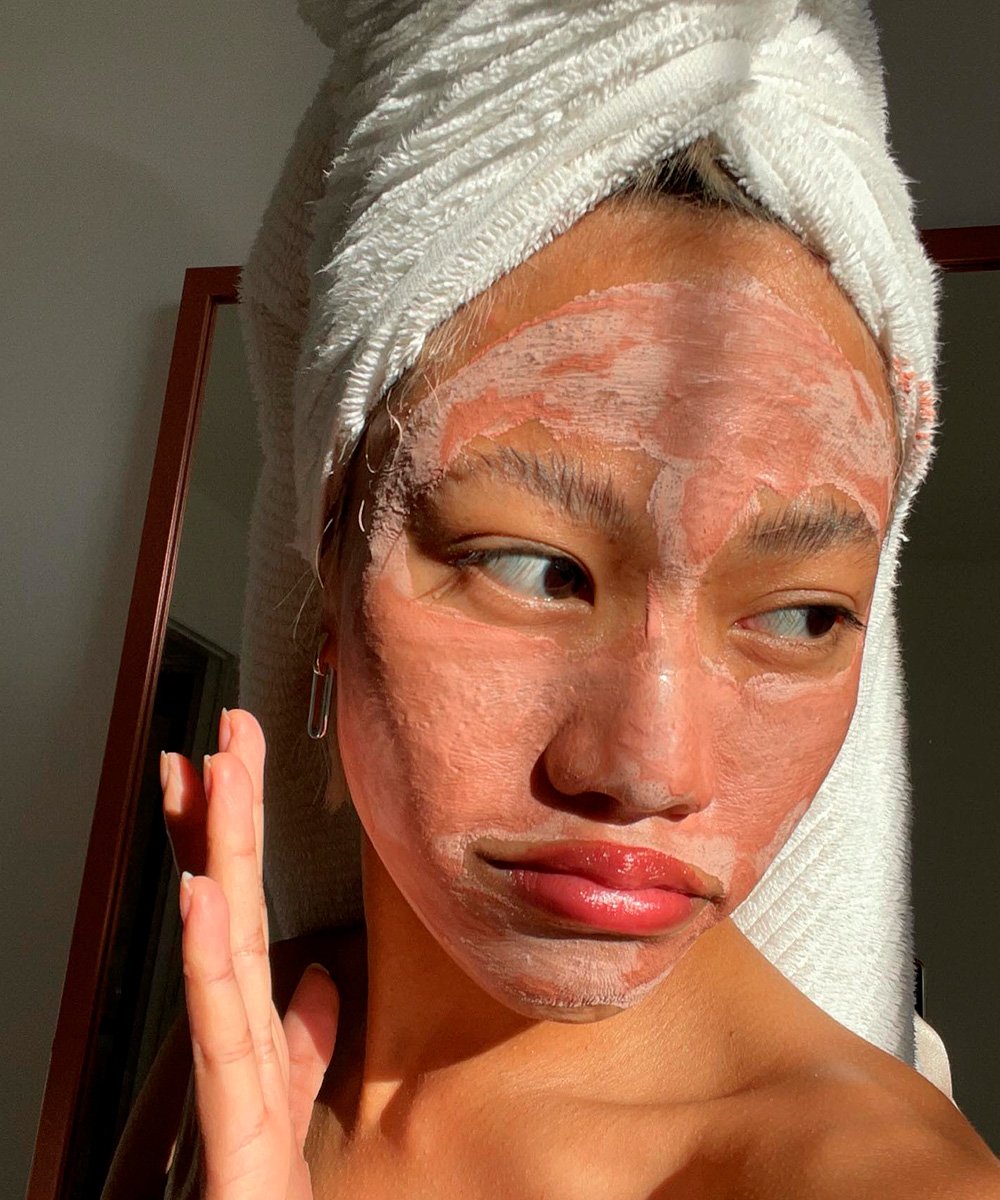 Como usar argila branca, verde e vermelha no rosto