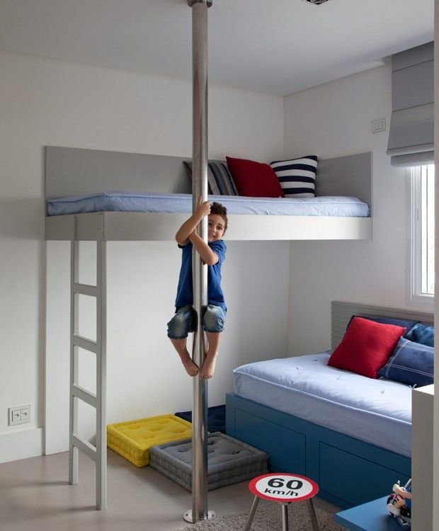 Como usar beliche e treliche em quartos pequenos