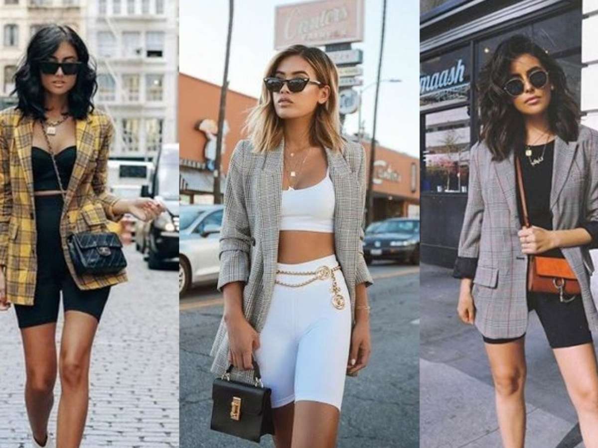 Como usar bermuda ciclista (biker shorts) com estilo