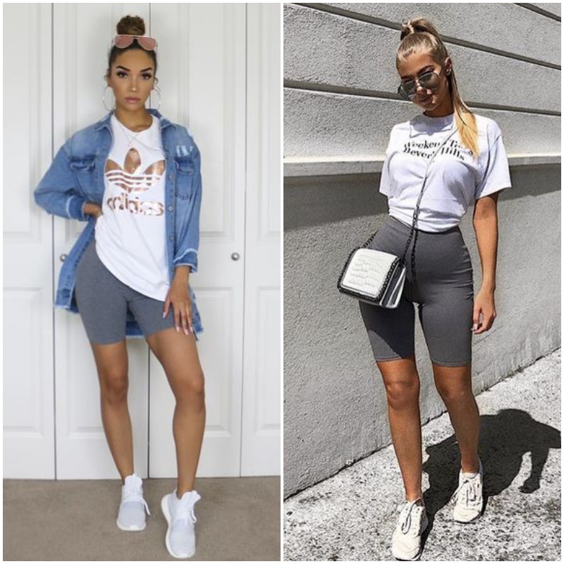 Como usar bermuda ciclista (biker shorts) com estilo