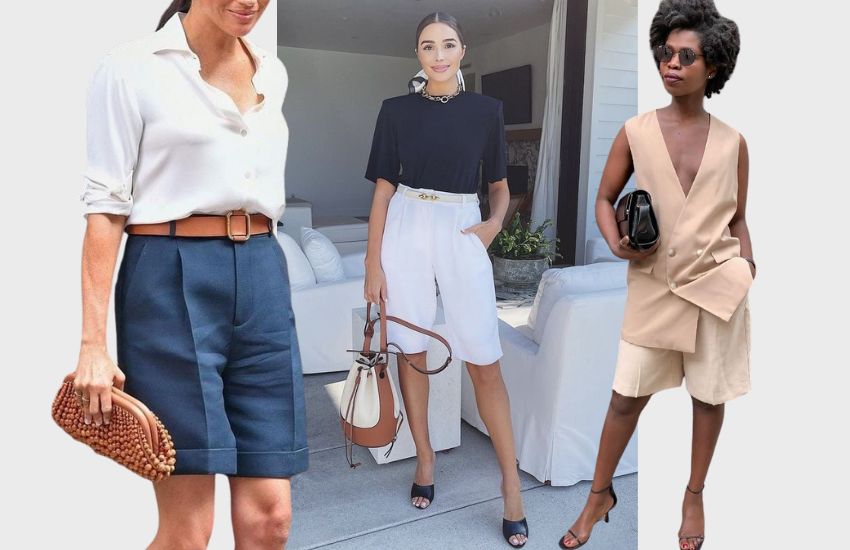 Como usar bermuda de alfaiataria feminina