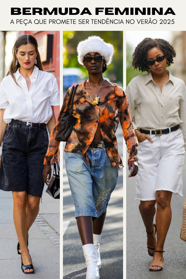 tendências de moda bermuda feminina 2026