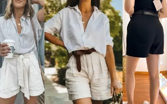 jorts de alfaiataria como usar