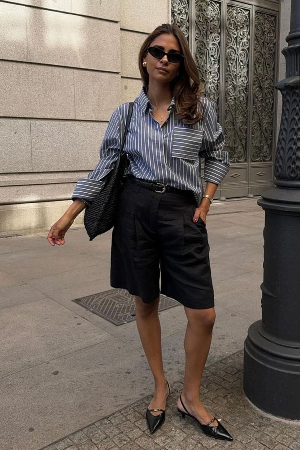 como usar bermuda de alfaiataria em 2025