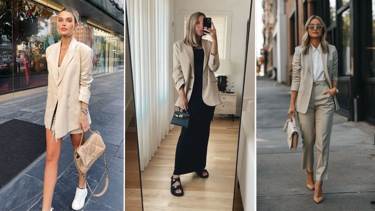 Como usar blazer feminino em looks casuais