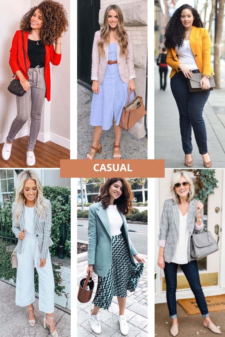 Como usar blazer feminino em looks casuais