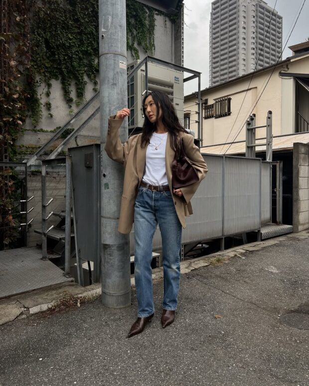 looks com bota de bico fino e calça skinny