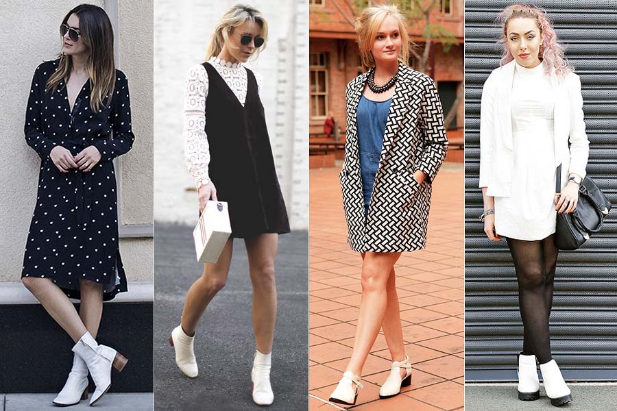 Guia Completo: Como Combinar sua Bota Branca de Cano Curto com Jeans