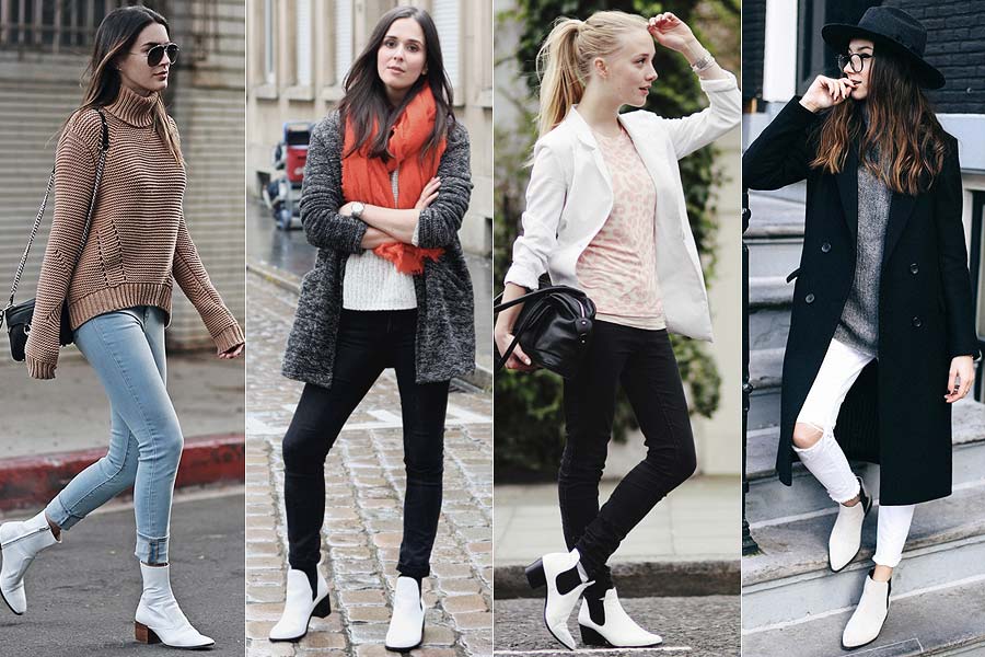 Maximizando a Silhueta: Truques de Styling com Bota Branca de Cano Curto