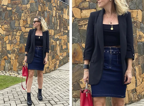 Como usar saia plissada com botas de diferentes estilos