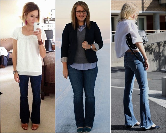 Como usar bota de bico quadrado com calça flare