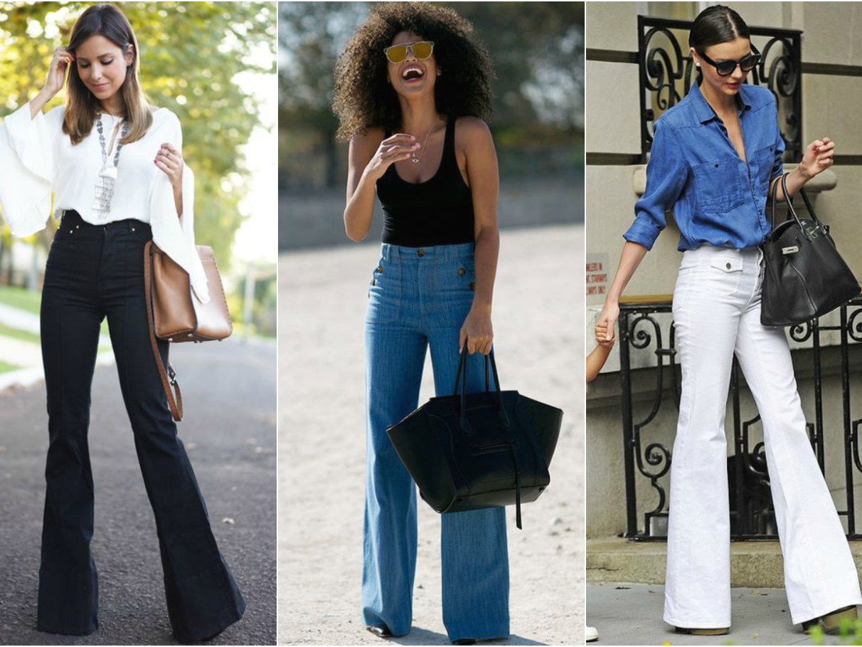 Tendências de botas femininas para combinar com calças de boca larga